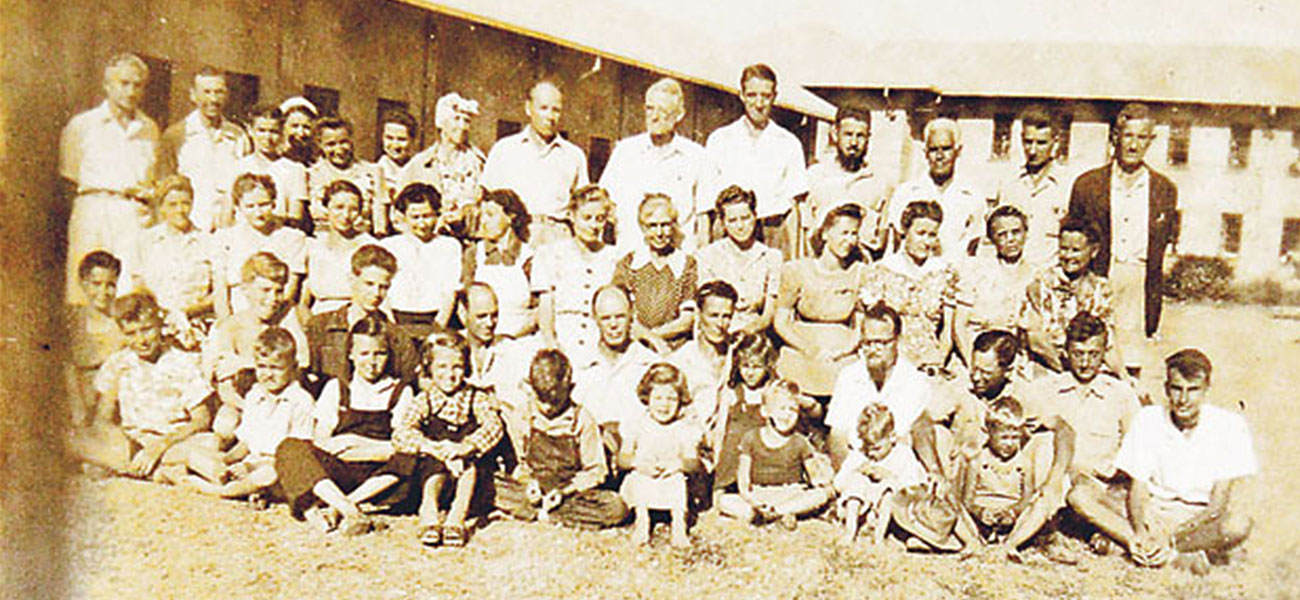 Los Banos Internees Rescued 11th Airborne 1945
