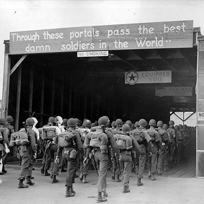 Camp Stoneman, California 1944 World War II