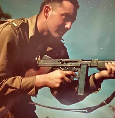 1LT Merkel Varner of RHQ-511th Parachute Infantry