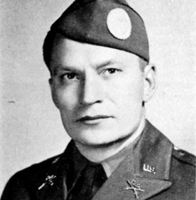 Colonel Orin D. "Hard Rock" Haugen of the 511th Parachute Infantry